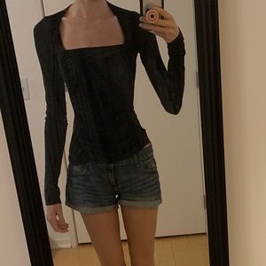 Miss Sixty black long sleeve top